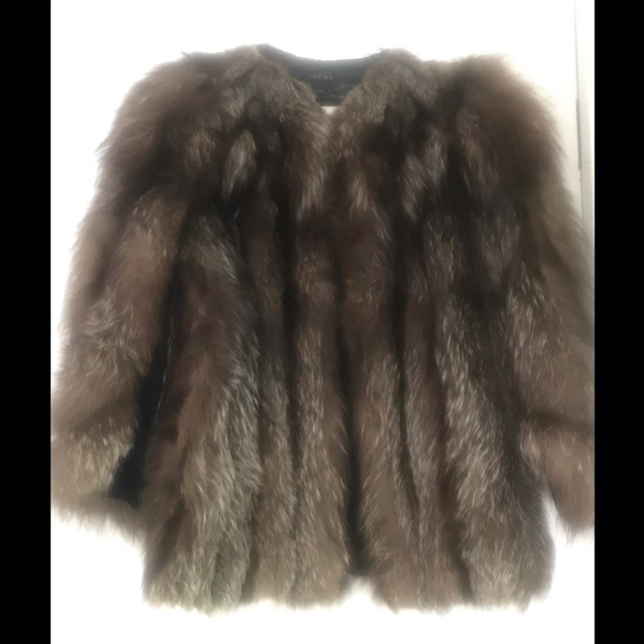 Vintage Genuine Sable Fox Fur Jacket - Mid Waist Size:Medium/(4-6) - Picture 3 of 17